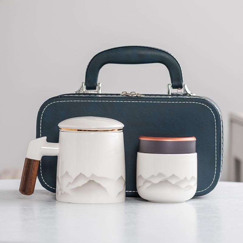 Чашка для чая, чашка для разделения чая, керамическая чашка, чашка для чая высокой ценности, офисная кружка с крышкой, подарок к фестивалю