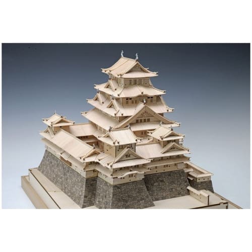Woody Joe 1/150 Himeji Castle Wooden Model Assembly Kit
