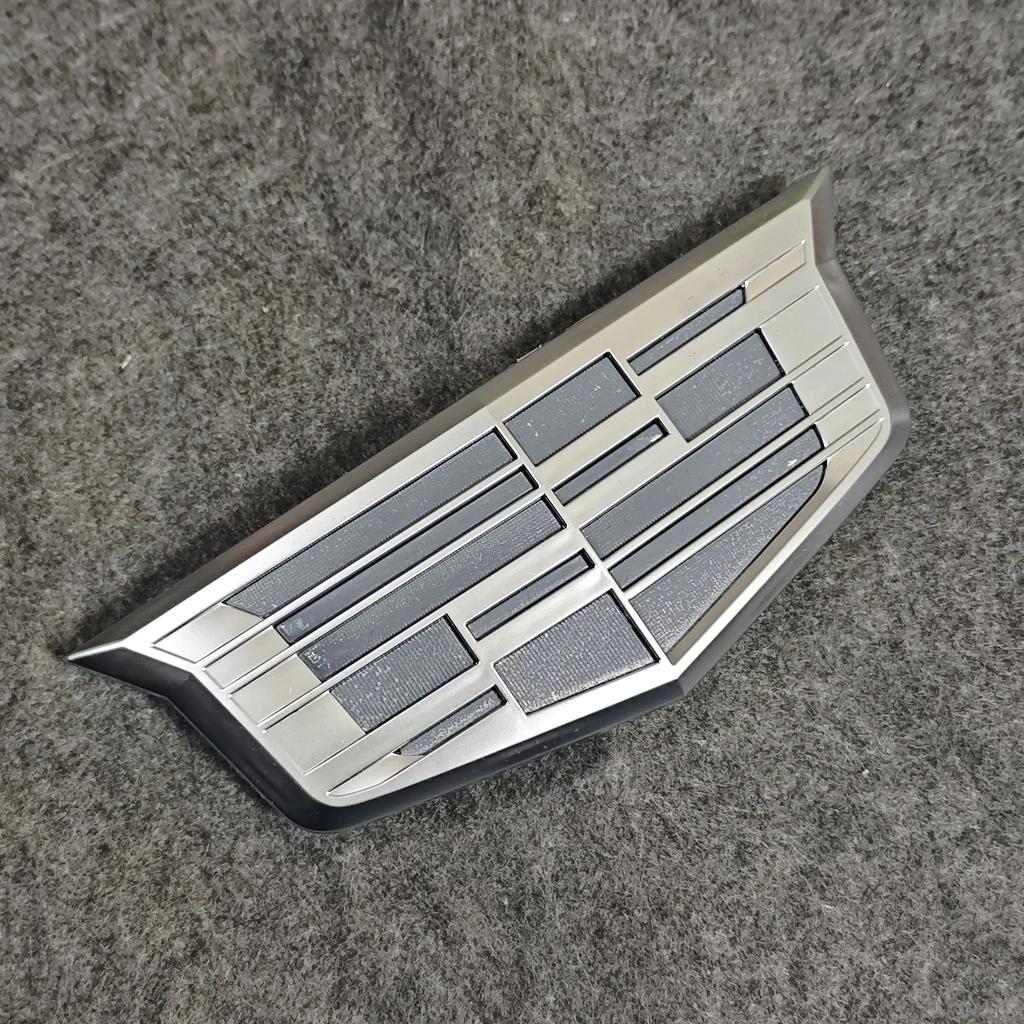 AABHY1 Metal New Car Front Hood Grille Emblem Rear Trunk Badge Cover for Cadillac CT4 CT5 XT5 XT6 XTS ATS-L Sticker Accessories