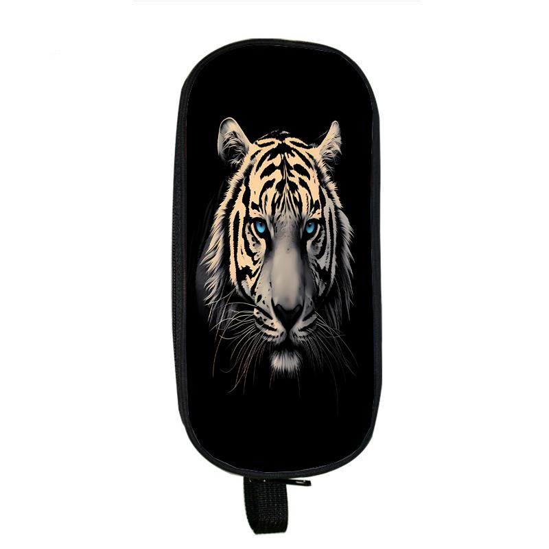 Капибара, кошка, собака, пеналы, лошадь, тигр, панда, пенал, сумка с волком, держатель, коробка для девочек, офисный студенческий органайзер, канцелярские принадлежности, школьные принадлежности