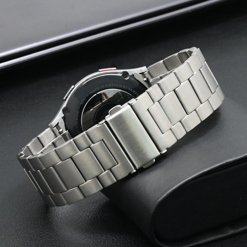 Металлический титановый ремешок для Samsung Galaxy Watch FE 7 6 5 4 40мм 44мм 6Classic 47мм 43мм Браслет без зазоров для GALAXY 5Pro 45мм Ремешок