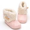 Winter Boots Fashion Soft Bottom Baby Moccasin Baby First Walkers Baby Warm Boots Non-slip Boots