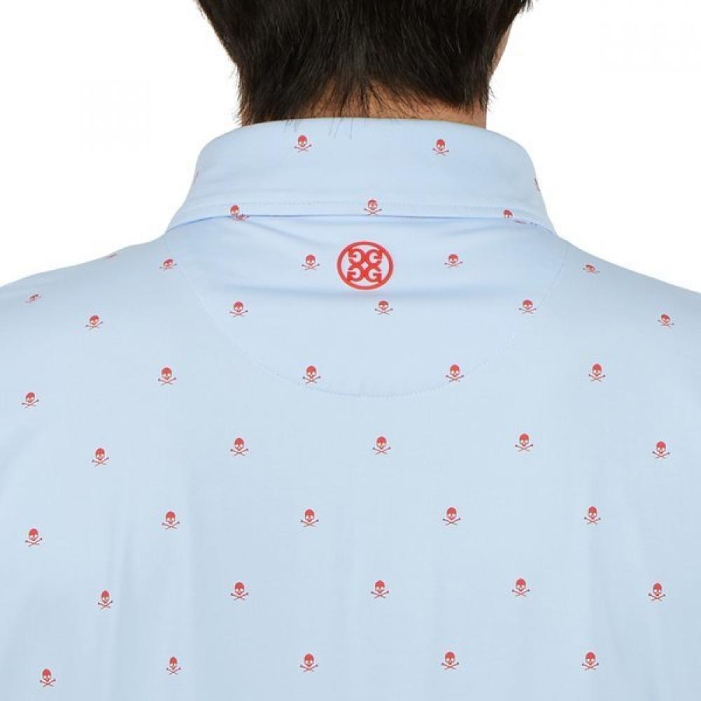 Футболка с коротким рукавом Zipore Golfwear для мужчин с воротником g4mS23k361a Sky