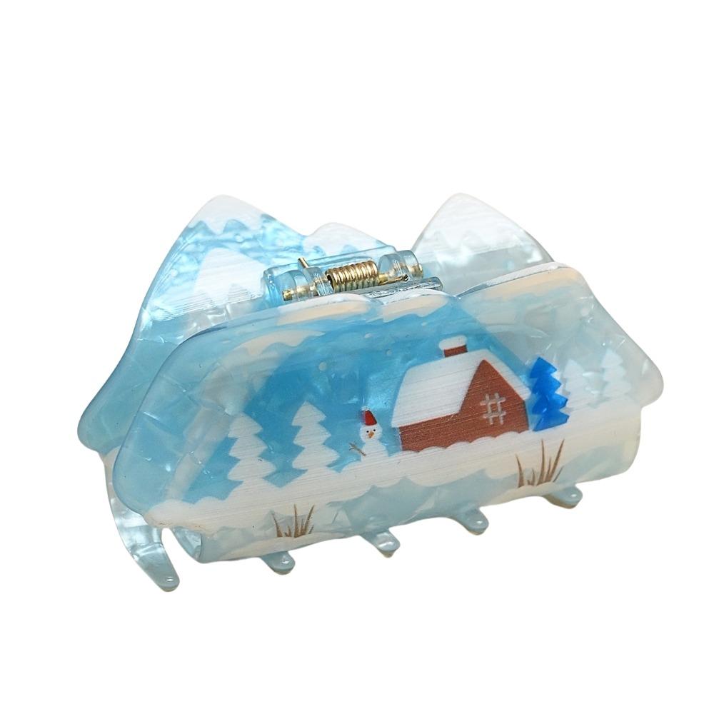 Summer Acetate Hair Clip Spring Special-shaped Grab Clip Cute Four Seasons Hair Claw  Girls