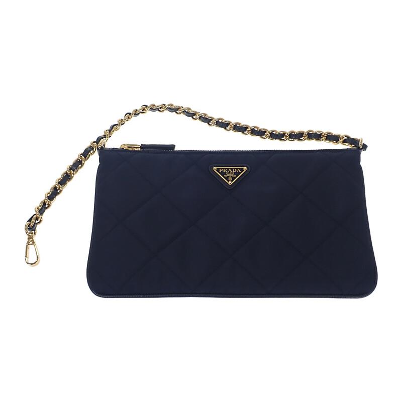 PRADA  1NI054 Handbag Navy Women