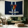 Custom Name Pogon Szczecin Printed Tapestry – Wall Hanging for Bedrooms, Dorms, and Home Decor
