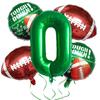 Super Bowl Rugby Aluminum Film Balloon Set Sports Competition Birthday Theme Party Supplies Decoration