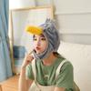 Big-touted Bird Hood Hat, Plush Hood Photo Props Photo Props Cartoon Hood Photo Props