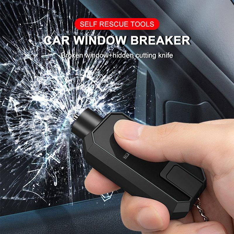 3-in-1 Car Safety Hammer Auto Emergency Glass Window Breaker Car Tool For Mercedes-Benz AMG C500 C200 C300 A B C E GLA CLA GLK GL ML GLE W204 W205