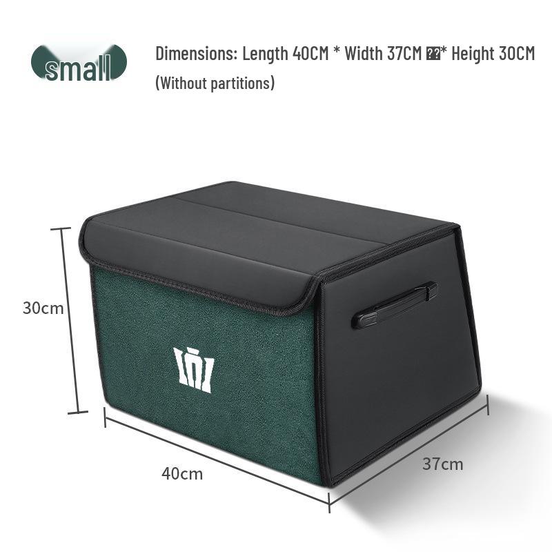 Toyota Crown Land Cruiser Trunk Organizer: Foldable Car Storage Box