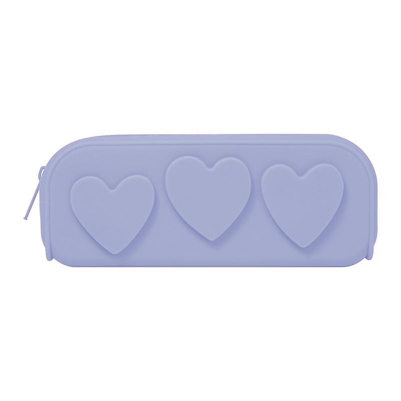 Пенал для хранения канцелярских принадлежностей, мини-силиконовый водостойкий чехол для ручек, дорожная сумка на молнии для женщин и девочек, обратно в школу
