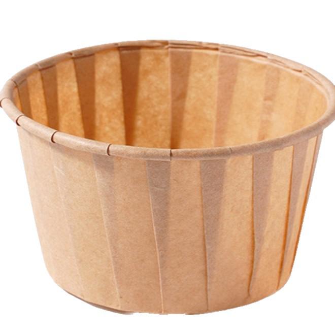 Большие бумажные формочки для маффинов и кексов, 5039, пищевой класс, легко отделяемые, термостойкие, с ободком