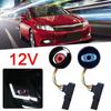 New Dynamic LED Car Headlight Dynamic Devil Eye Headlight Accessories Assembly Eagle Light Car Modified 12V Decor 2-inch Ey S2A9