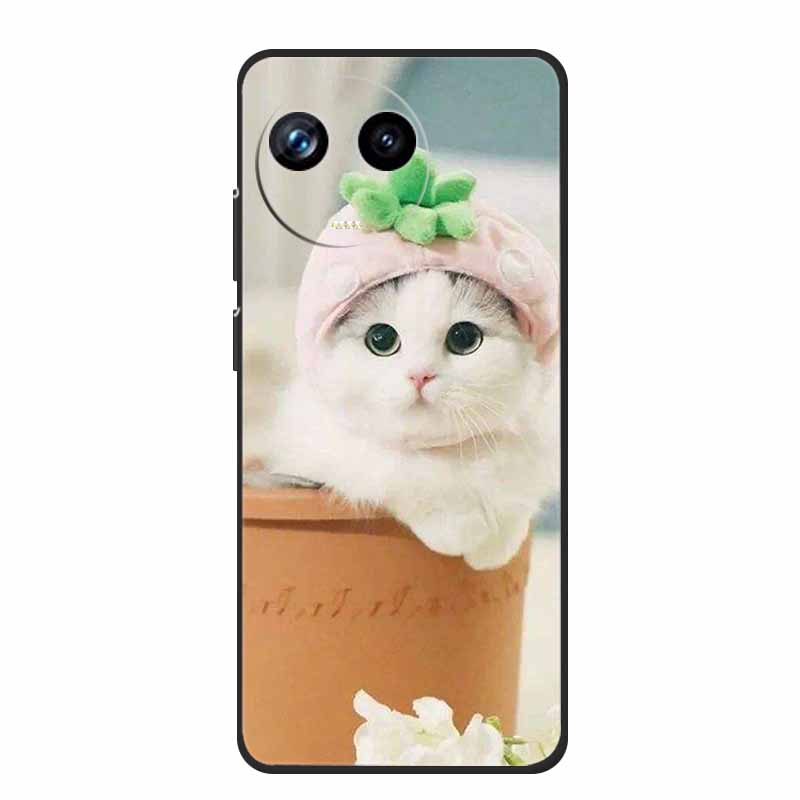 Для Realme 11 11X 5G RMX3780 Чехол ТПУ Животные Мягкий Силиконовый Бампер Задняя Крышка Чехлы для Телефона для Realme11X RMX3785 Волк Крутые Fundas