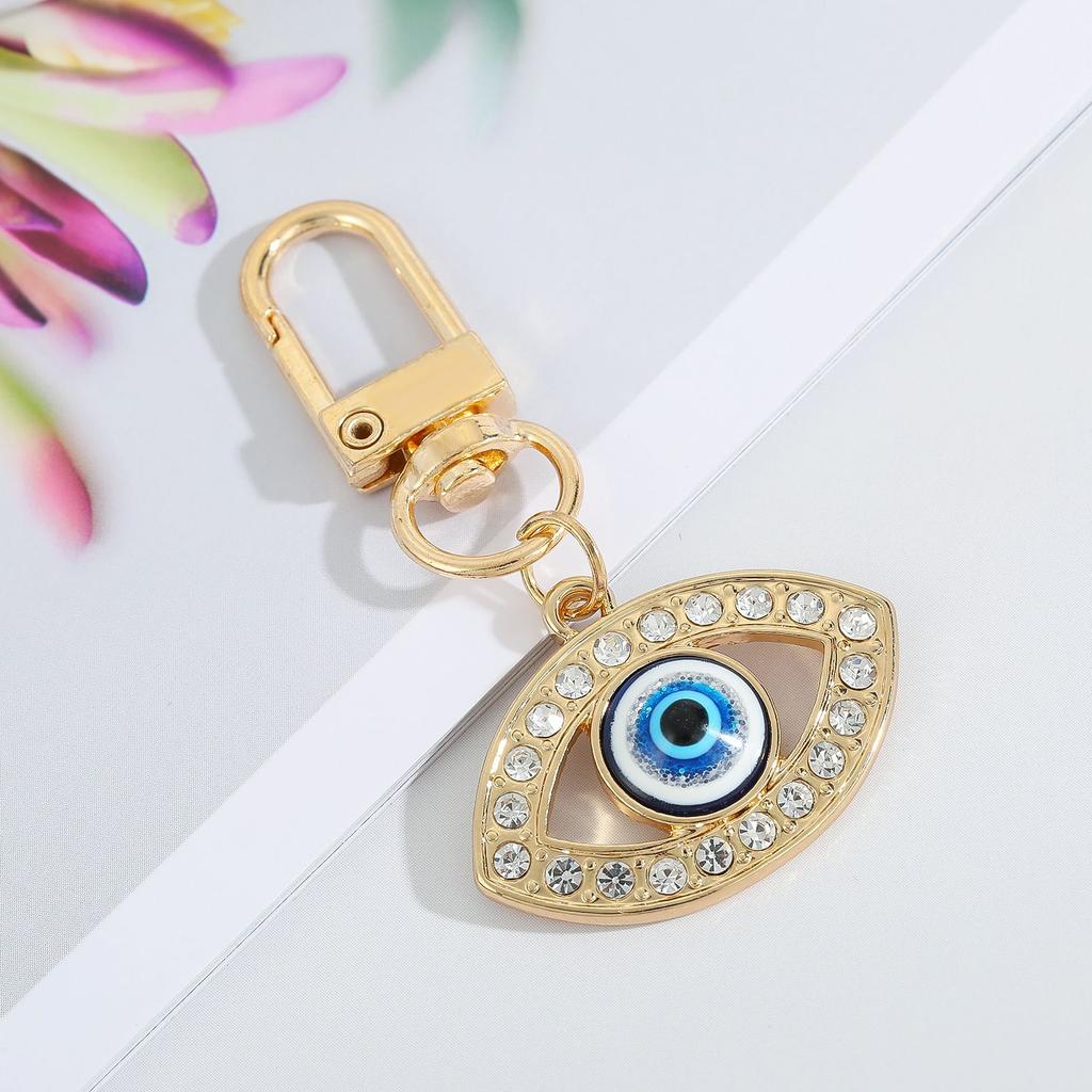 Key Ring Holder Bag Pendant Evil Eye Keychain Buddha Hand Keychains Hamsa Hand Keyring Amulet
