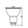 Lot de 10 ampoules LED GU10 5W (Eq. 32W) 4000K 110°
