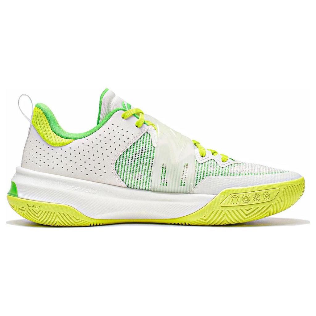 Li Ning Liren3 TEAM Текстиль, Синтетическая кожа Амортизация Нескользящая Устойчивая к истиранию Низкие Баскетбольные кроссовки ABAS095-5