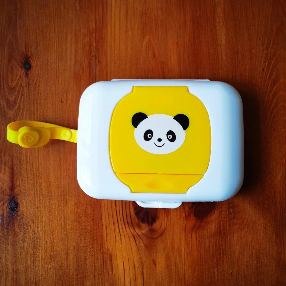 Чехол для детских салфеток, диспенсер для влажных салфеток для коляски, переносная коробка для салфеток с крышкой из веревки