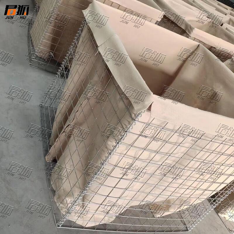 Modular Galvanized Defensive Barrier Cages