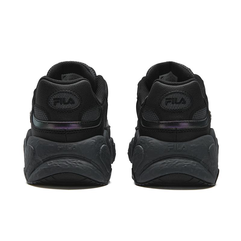 Fila Круассан 1+ Классические Модные Ретро Спортивные Повседневные Удобные Толстая Подошва Легкие Низкие Кроссовки для Образа Жизни Мужские кроссовки Черный F12M542135FBD