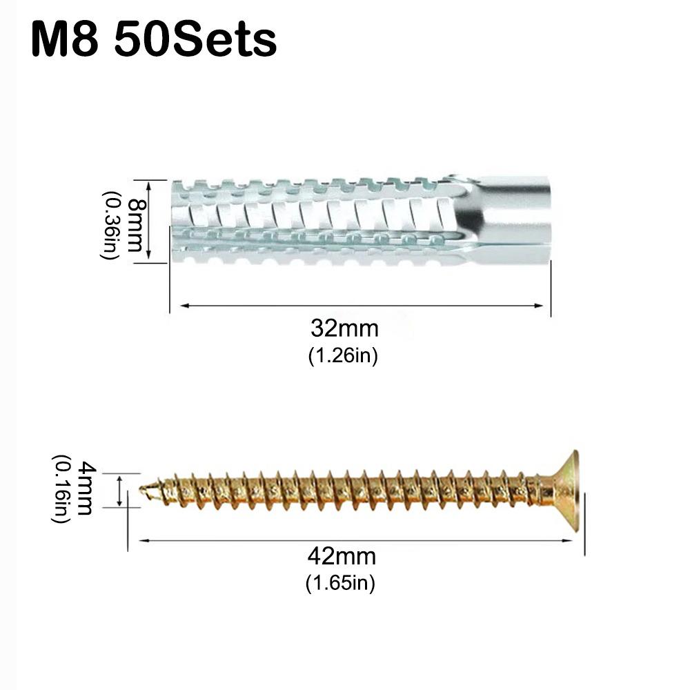 Serrated Metal Expansion Tube Nails Metal Wall Screws New Expansion Screw Concrete Wall