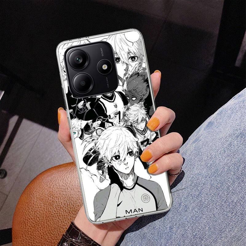 Blue Lock Nagi Seishiro Phone Case For Xiaomi Redmi Note 15 14 13 12S 12 11 Pro Plus 14S 11S 11E 10 10S 11T 5G Personalized Cove