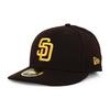 [New Era] 59FIFTY San Diego Padres [MLB ON-FIELD AUTHENTIC GAME LC LOW-CROWN FITTED CAP LP] SAN DIEGO PADRES Hat 5950 (7-14 (approx. 57.7 Cm)) [Used]