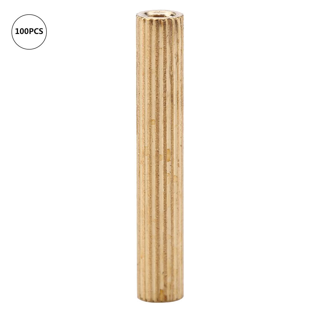 100 шт. M2 Латунная Гайка-Гайка Прокладка Стойка для печатной платы Крепежный элемент Аксессуар (M2*18)