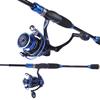 Рыболовный набор, удочка + спиннинговая рыболовная катушка, удочка, 4 секции, переносная ручка из ЭВА, для путешествий