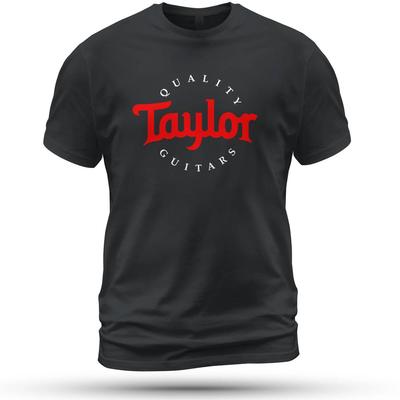Новая футболка с логотипом Taylor Guitars 2025 года Смешной подарок для друга Все размеры Унисекс