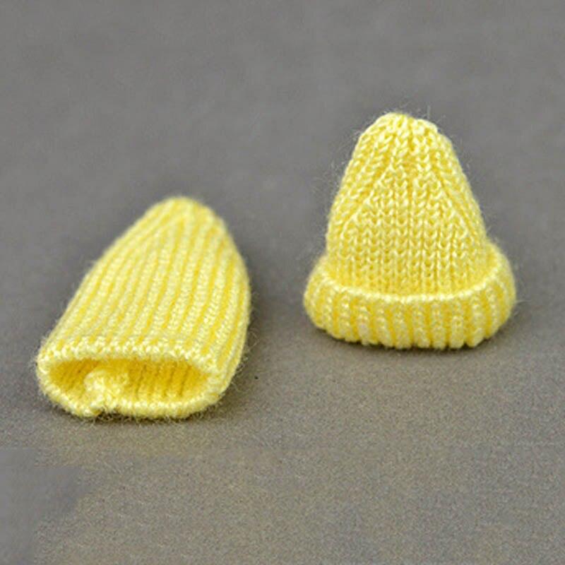 Doll Accessories Warm Winter Hats for Barbie Doll House Headwear Hairwear Woven Knitting Hat For 1/6 BJD Doll Kids Gift