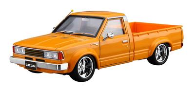 Aoshima Bunka Kyozai Масштаб Серия Тюнингованных Автомобилей 22 Nissan 720 Datsun Грузовик Кастом 1982 Пластиковая Модель 1/24 №