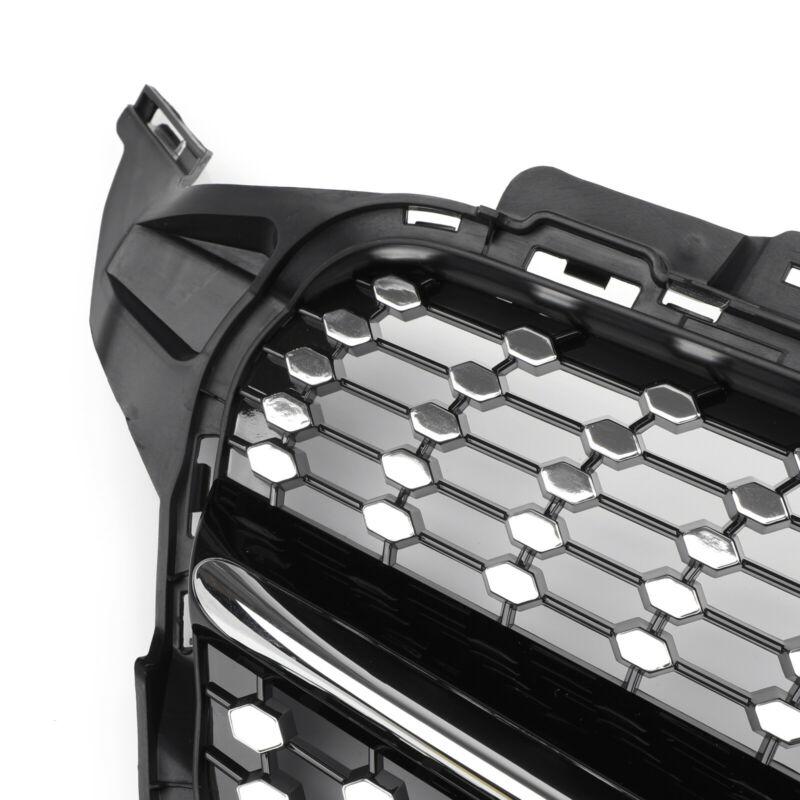 New Front Diamond Grill Grille For Benz W205 C Class C250 C300 C400 2015-2018