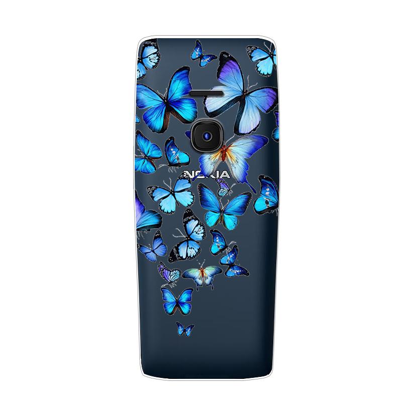 Для Nokia 8210 4G Чехол ТПУ Силиконовый Мягкий Мультяшный Прозрачный Чехол для Nokia8210 4G Обложка TA-1507 TA-1494 TA-1489 Прозрачный Coque