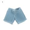 Kids Toys Casual Wears 11.5" Dolls Trousers Leather Pants Shorts Clothes Accessories Floral Jeans