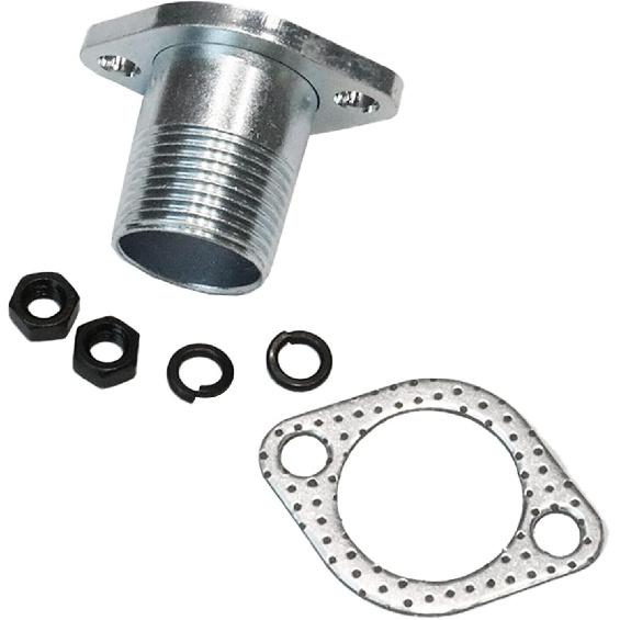 Выхлопной фланец для Predator 301 420 340 390 22 л.с. 670 Генератор Снегоуборщик Труба с внутренней резьбой 1"