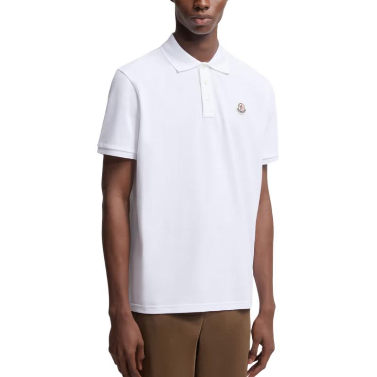 Moncler Поло с коротким рукавом и нашивкой с логотипом K20918A0001484556002