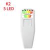 K2 EMF-метр 5-светодиодный индикатор Гаусс-метр ЖК-дисплей Цифровой Тестер электромагнитного поля и радиации Портативный Детектор охоты на привидений