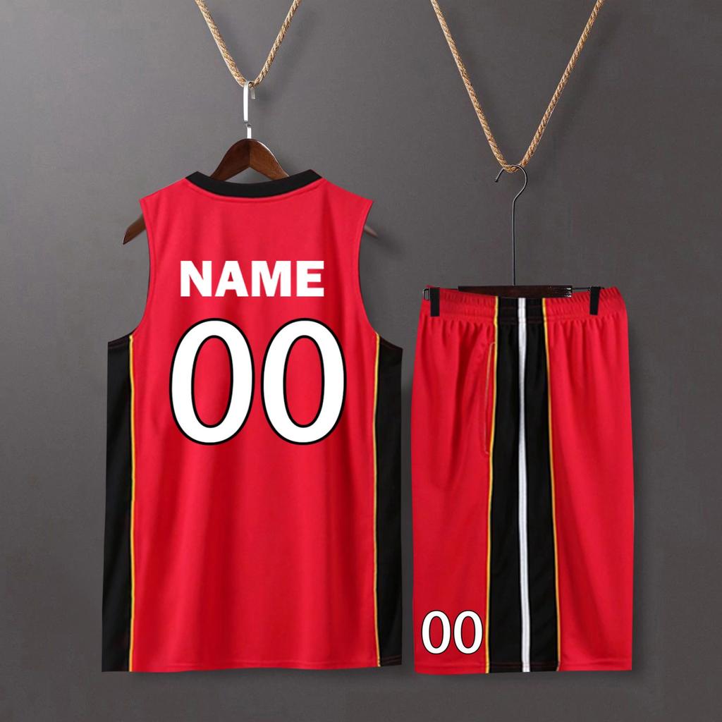 Баскетбольное имя/номер, одежда на заказ, мужской баскетбольный костюм, классические топы + брюки, комплект баскетбольного трикотажа