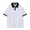 GTCH F05  190G Cotton INS Style Color-blocking Drop Shoulder POLO
