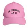 USS YELLOWSTONE (AD) SHIPS STORE Baseball Cap Quick Dry PerforUnisexce Cotton Twill Breathable Contrast Two Tone Brim
