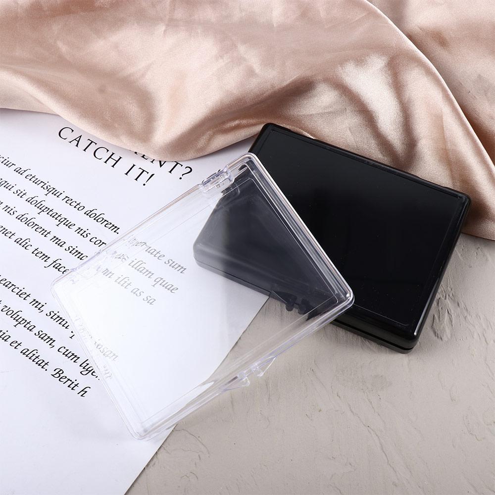 Полка для хранения ногтей, прозрачная квадратная откидная коробка, контейнер для демонстрации типсов, органайзер для накладных ногтей