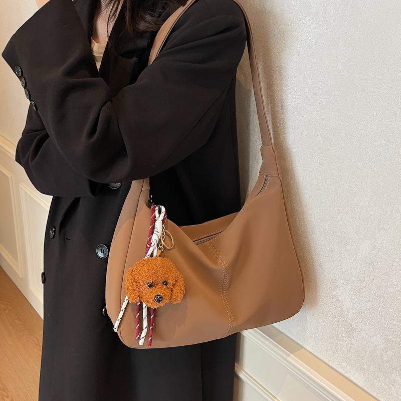 Premium Texture Large Capacity Tote Bag Fashion Retro Trend Shoulder Bag Daily Commute Messenger Dumpling Bag Wholesale