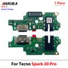 USB-док-станция для зарядки для Tecno Spark 11 Pro Spark 11c BG7 Spark Pro Plus KG7 Плата модуля зарядки Разъемы гибкого шлейфа