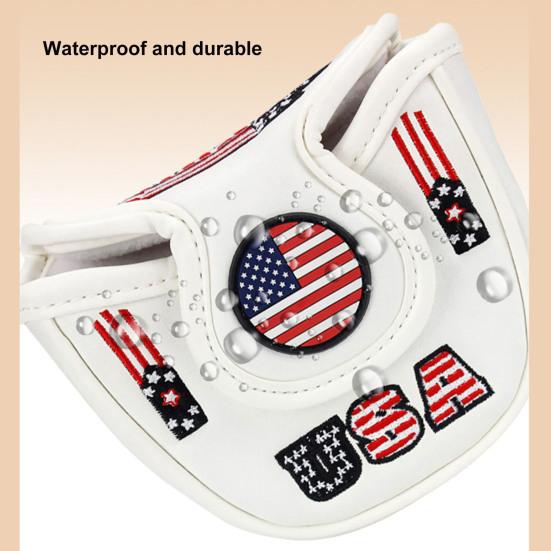 Чехол для головы гольф-клюшки с мягкой подкладкой и защитой от царапин, защитный чехол для клюшки для гольфа с магнитной застежкой, защитное оборудование