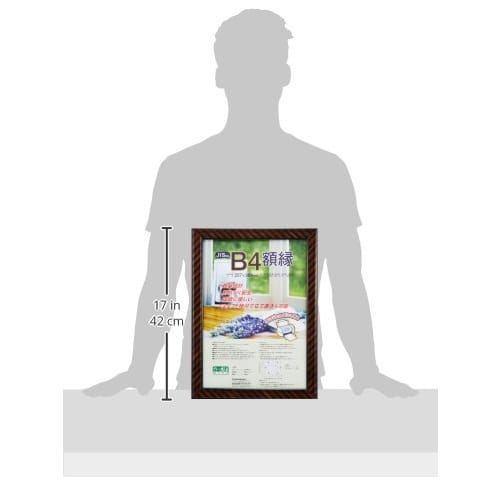 Nakabayashi Frame, Certificate, Gold Rack (Resin), JIS B4 Size, Hu-KWP-16 N