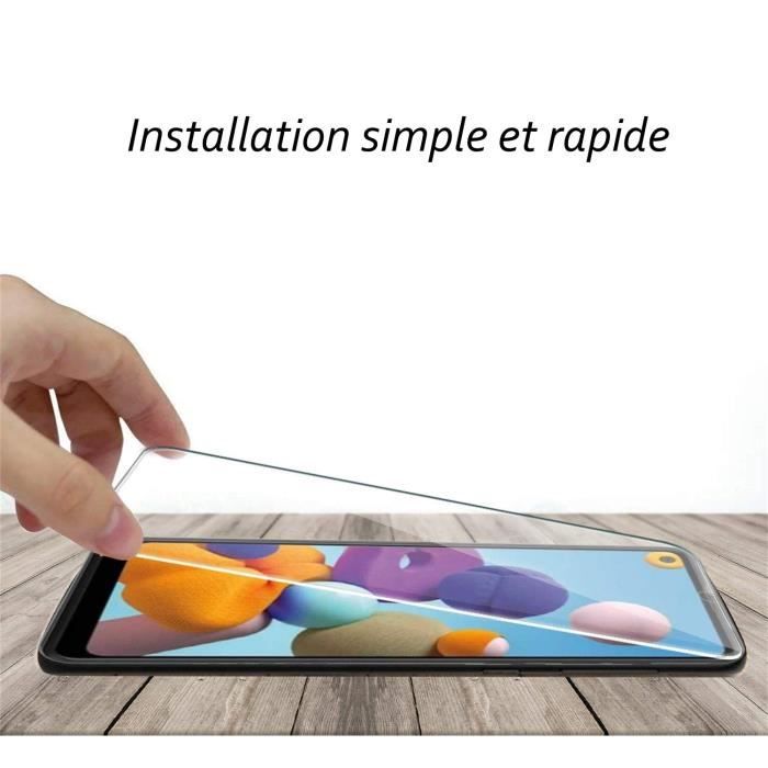 Film de protection - Toproduits® - Samsung Galaxy S21 - Verre trempé - 2 pack - Résistant aux rayures