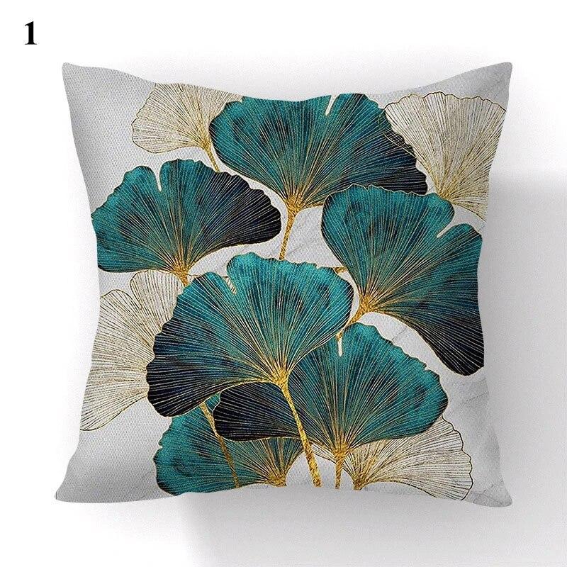Ginkgo Biloba Pillowcase Pillowcase Upholstered Pillowcase Christmas New Year Cushion Cover Home Decor