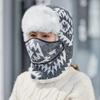 Lei Feng hat women's winter velvet thickened warm and cold hat men's cycling electric vehicle windproof ear protection Northeast cotton hat tide