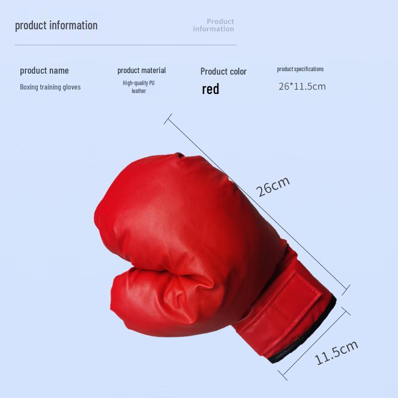 Kids Boxing Wall Target and Glove Set